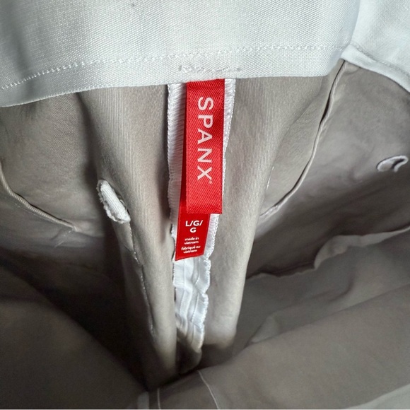 SPANX White Straight Leg Pants - Picture 9 of 13
